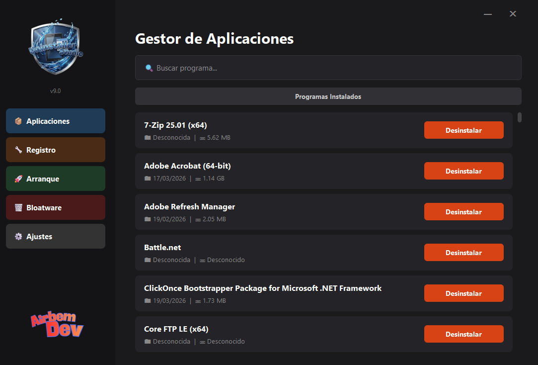 Dashboard ES