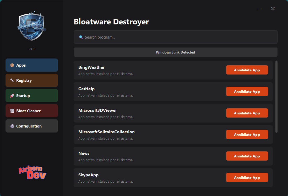 Bloatware EN